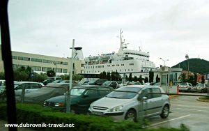 Ferry port/ terminal in Dubrovnik