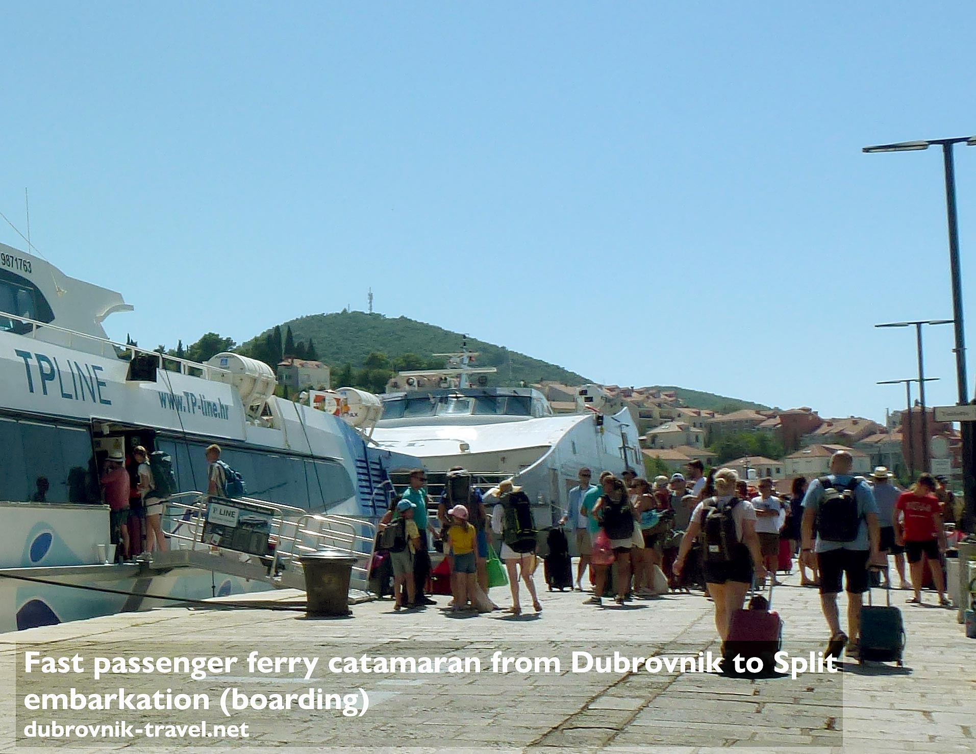 Dubrovnik To Split - By Ferry, By Bus, Car Drive